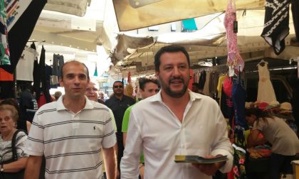 A Meda Salvini tira la volata al leghista Santambrogio (VIDEO)