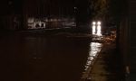 Carate, piazza Risorgimento sott'acqua. IL VIDEO
