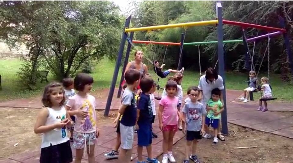 Agliate, nuovi giochi al parco e i bimbi ringraziano – VIDEO