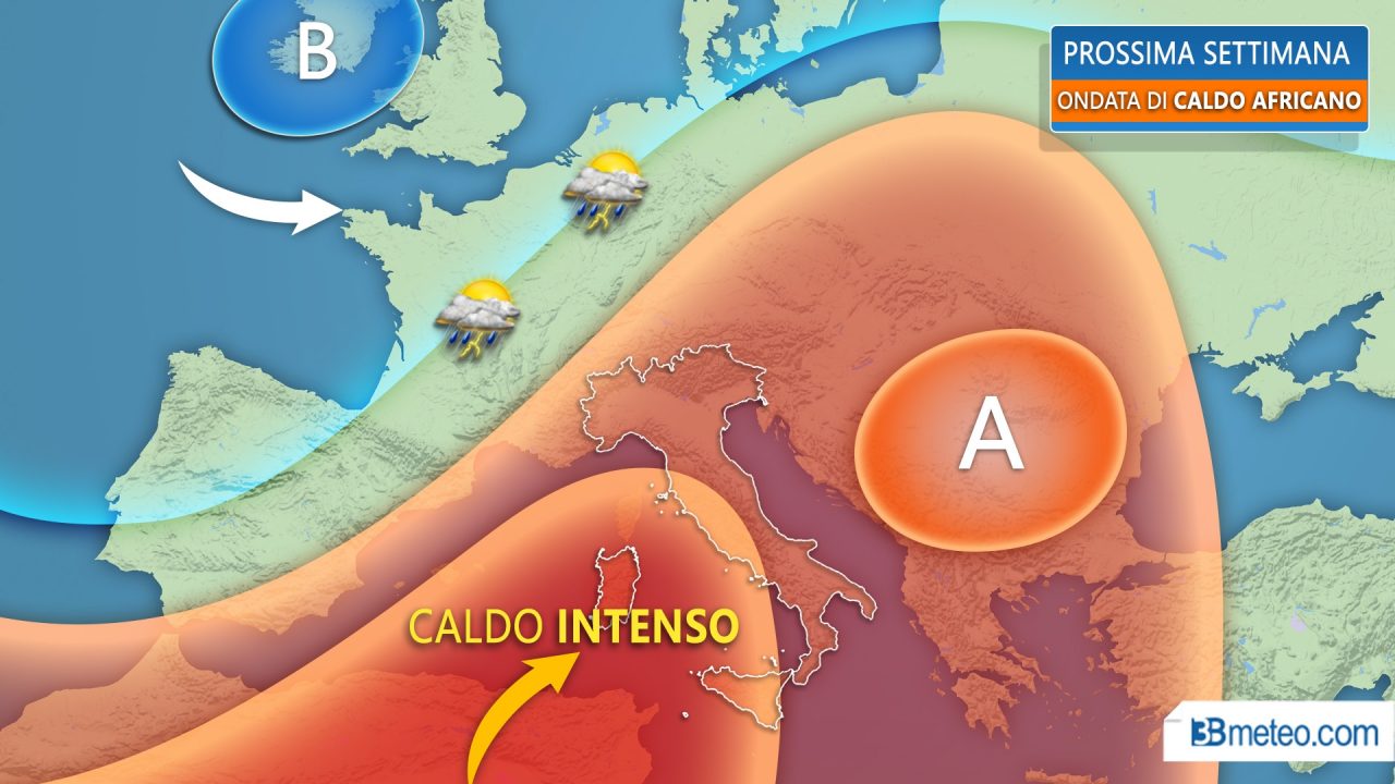 Ondata di caldo, in arrivo la più intensa dell’estate