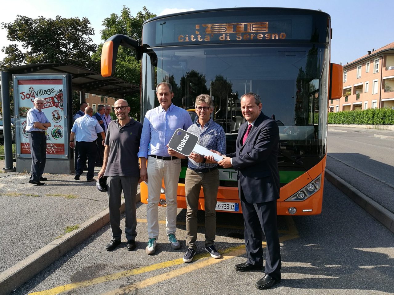 Parco autobus, a Seregno un nuovo mezzo