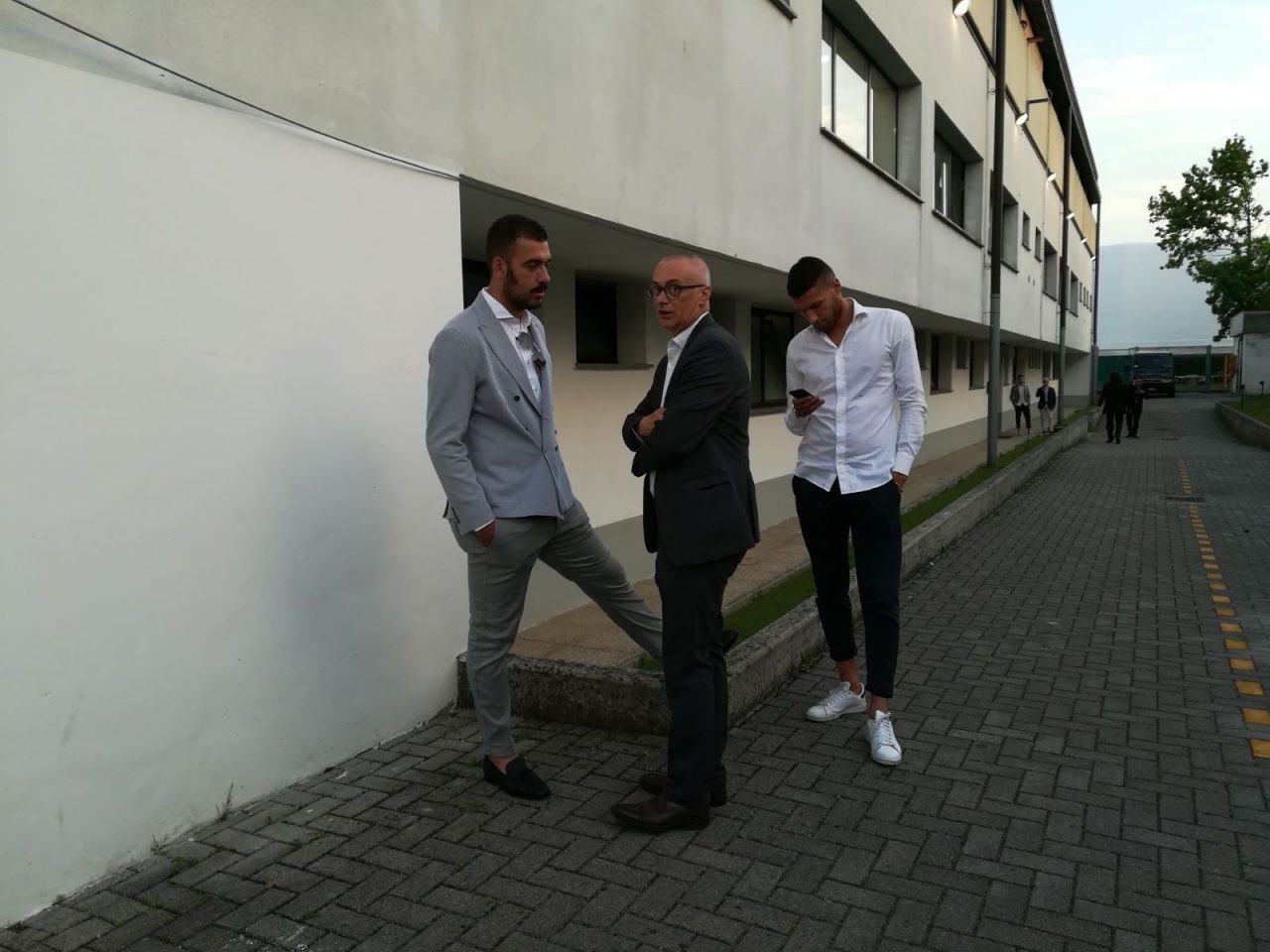 Viviano portiere della Sampdoria e Sportiello portiere della Fiorentina