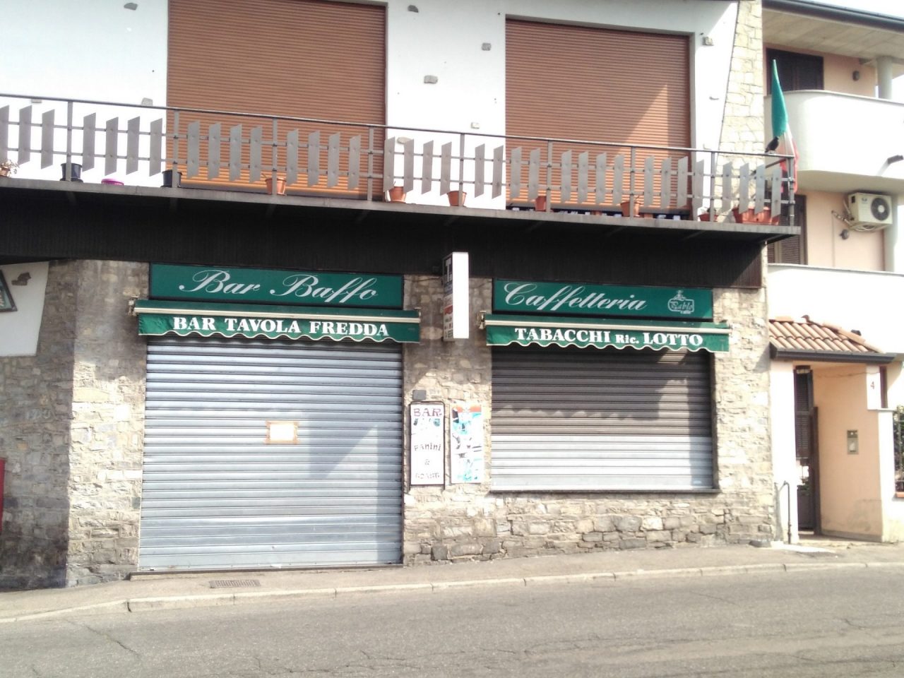 Il Questore chiude il Bar Baffo a Nova Milanese