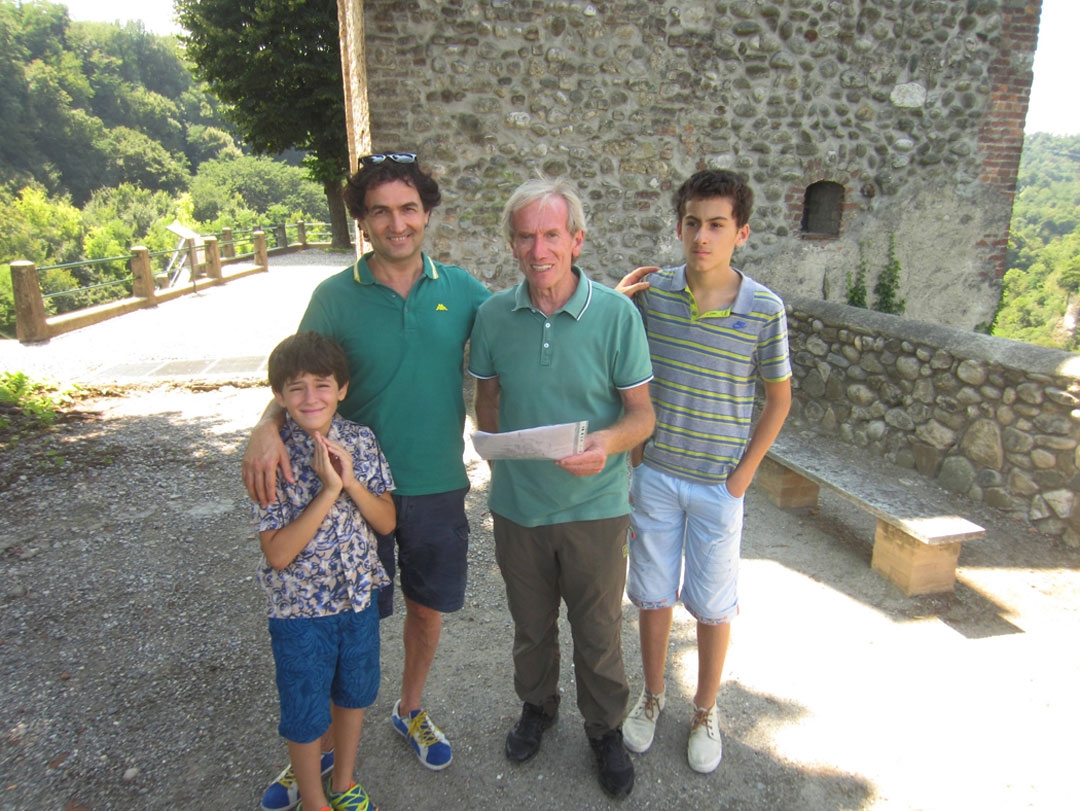 Cornate: un luminare in visita al Santuario della Rocchetta
