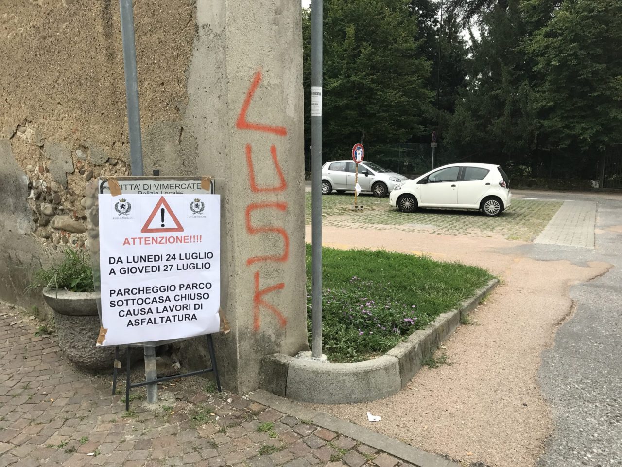 Vimercate: chiude il parcheggio Sottocasa