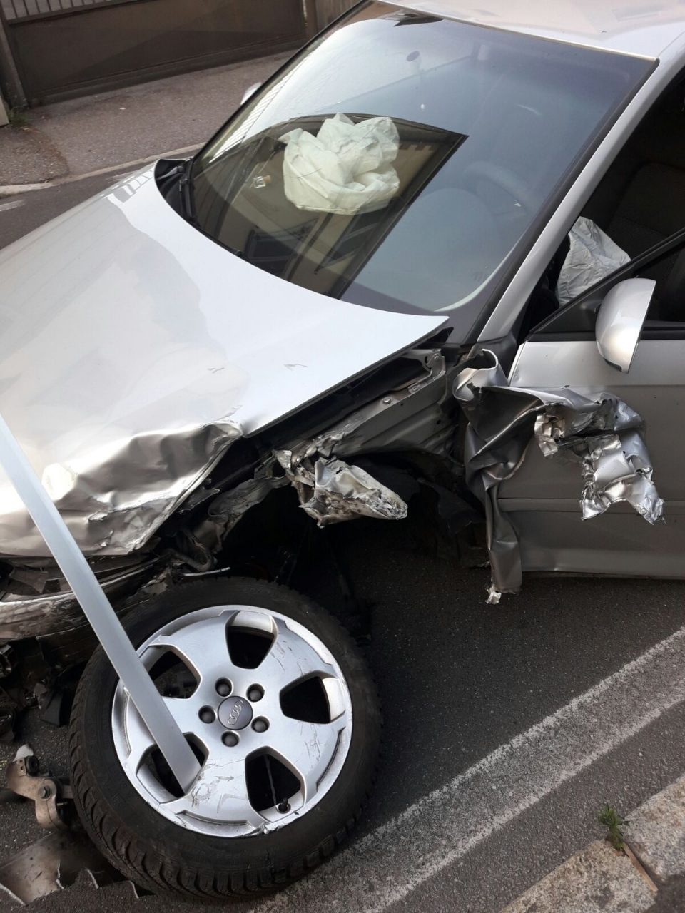 Incidente via San Gottardo