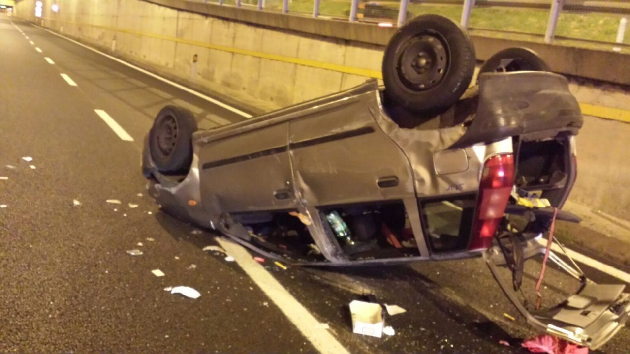 Vimercate, fuga e schianto: arrestata la donna