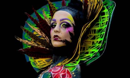 Vimercate, il bodypainter Loda è campione nazionale VIDEO