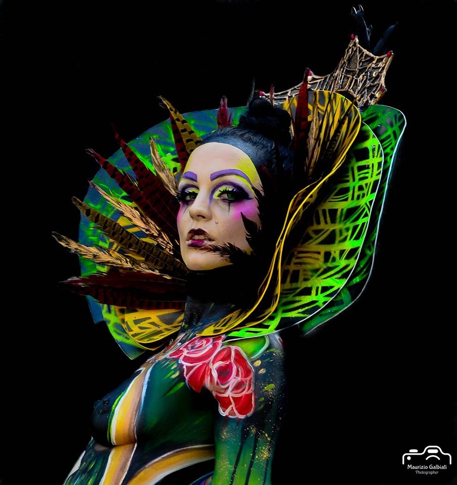 Vimercate, il bodypainter Loda è campione nazionale VIDEO