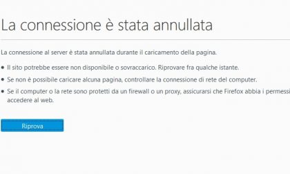 Internet ko, il sito del Comune di Monza è fuori servizio da questa mattina