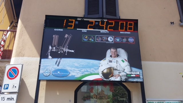 Conto alla rovescia per il lancio di Nespoli: Verano si prepara a tifare per l’astronauta