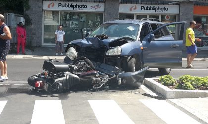 Incidente a Lurago, grave motociclista di Carate Brianza