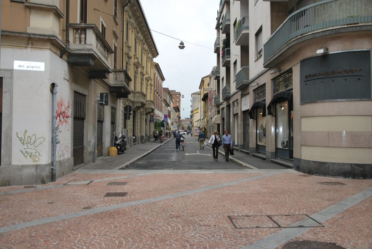 Seregno: lavori di restyling in via Umberto I