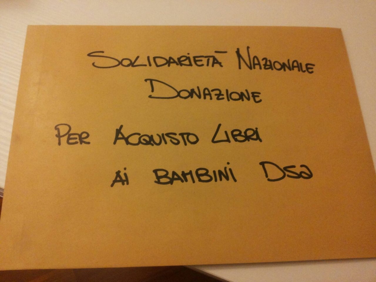 Cesano: la scuola Salvo D’Acquisto rifiuta la donazione di Solidarietà Nazionale