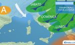 Meteo del weekend: venti forti e temporali al Nord. Poi torna il sole