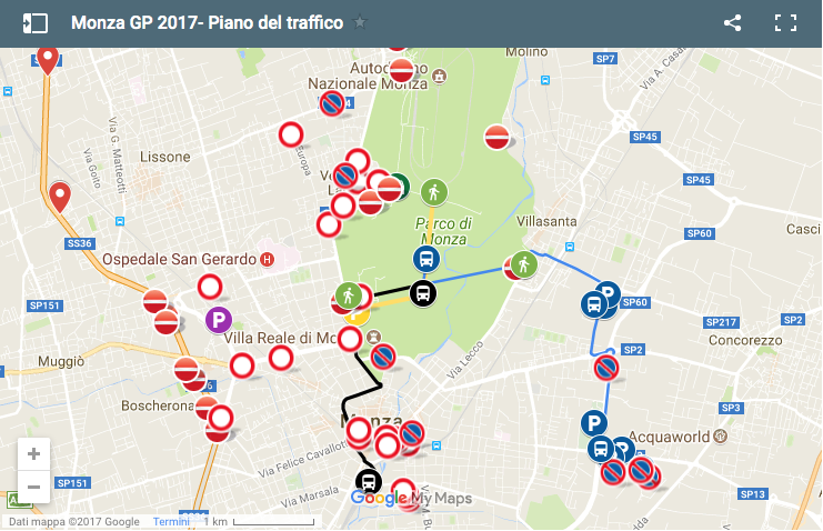 Gran Premio di Monza: tutto quello che c’è da sapere su mobilità e divieti
