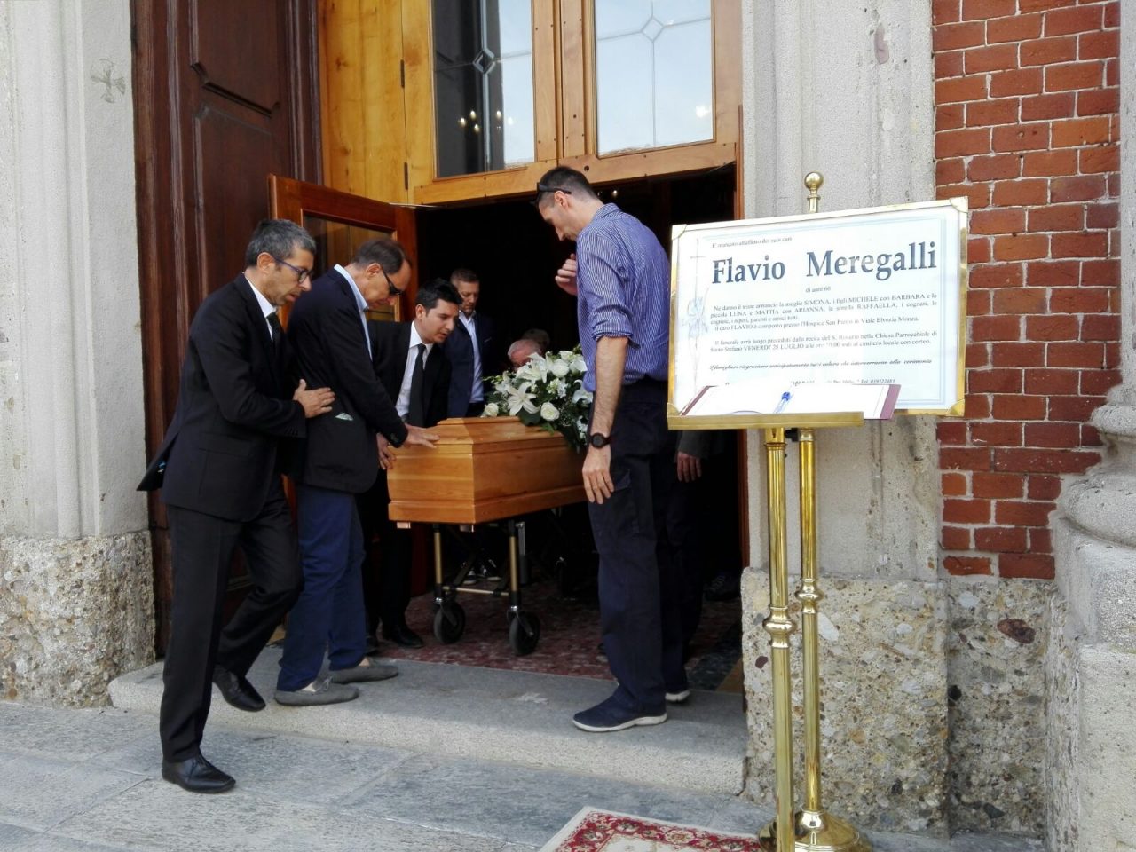 Vedano in lutto, l’addio al 60enne Flavio Meregalli VIDEO
