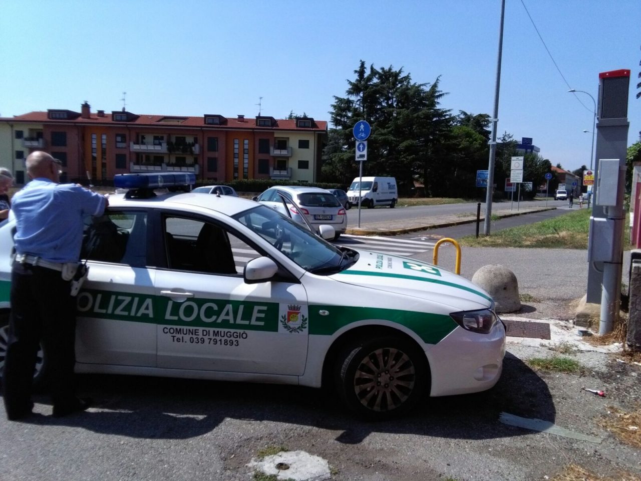 Muggiò, beccato e denunciato il pirata della strada