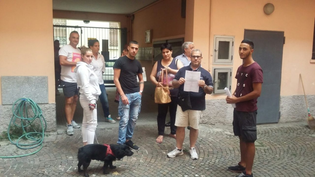 A Meda evacuato un edificio pericolante, molte famiglie senza casa