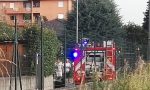 A Seregno fiamme in un garage, brucia un'auto