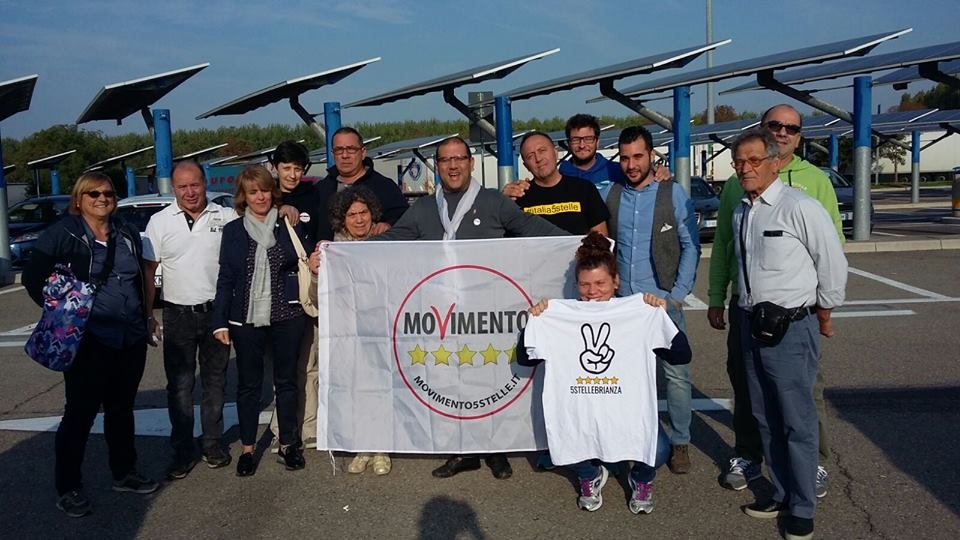 Giussanesi a Rimini, alla kermesse del M5S