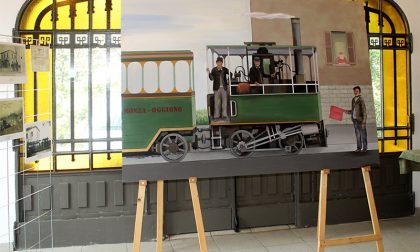 Arcore, l'antica tramvia Monza-Oggiono rivive alle Scuderie di Villa Borromeo