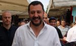 Matteo Salvini a Vimercate per sostenere Sala