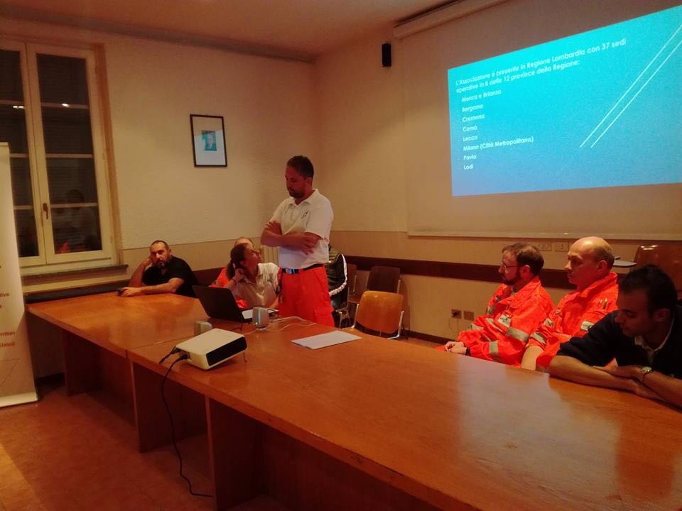 Barlassina, via il corso soccorritori della Croce Bianca Seveso