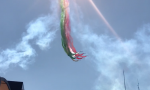 Le frecce tricolori sul cielo del Gran Premio di Monza e la festa in centro - VIDEO E FOTO