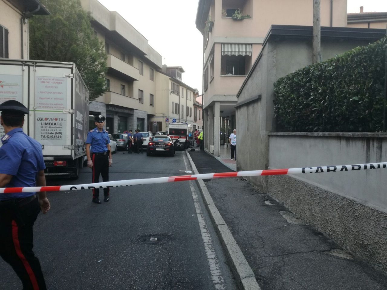 Inseguimento con sparatoria: minuti di terrore in centro a Macherio