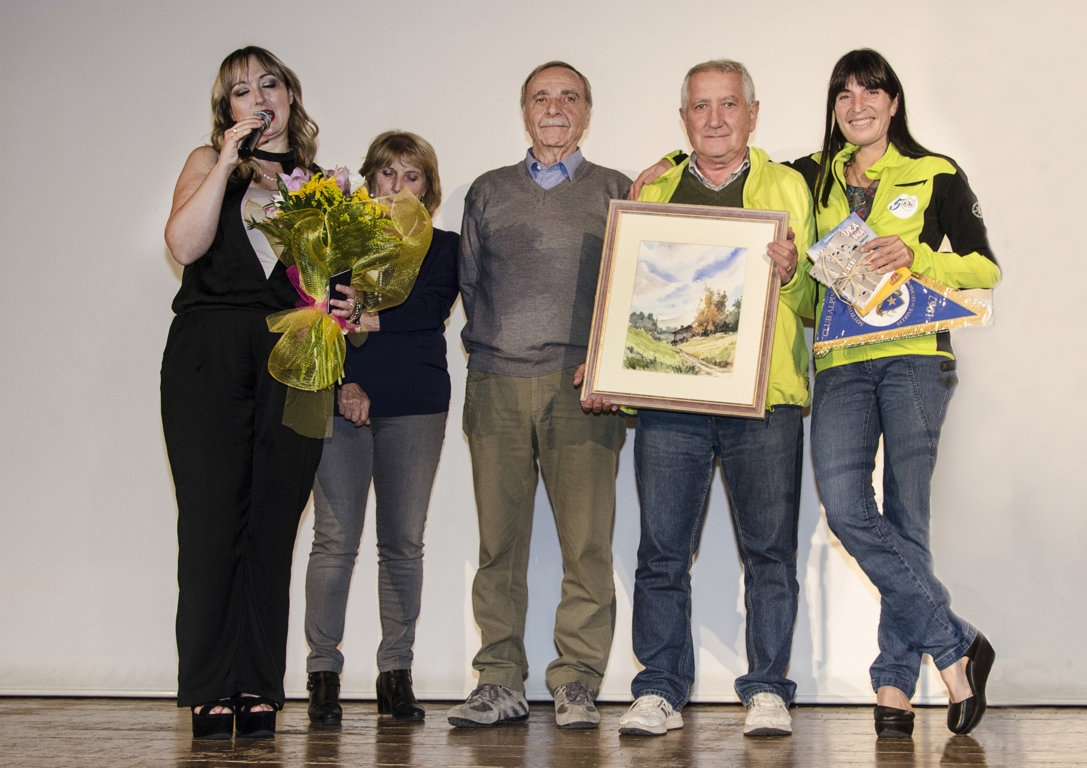 La campionessa Anna Torretta festeggia i 50 anni del Cai Paina