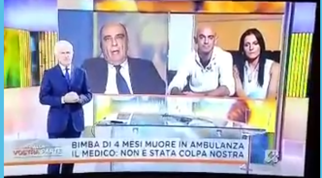 Bimba morta a 4 mesi: il caso finisce di nuovo in tv