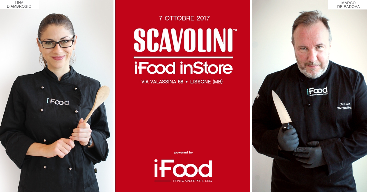 Lezioni di cucina aperte al pubblico allo Scavolini Store