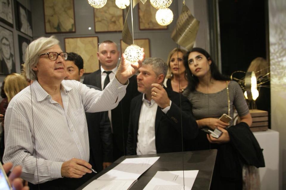 Imprenditore premiato da Sgarbi