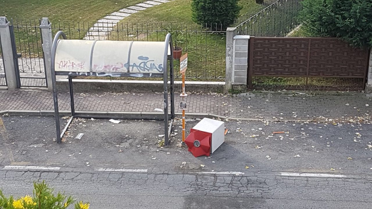 Vandali a Busnago