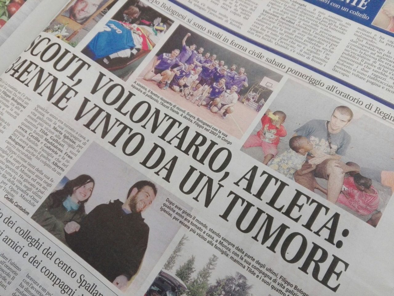 Volontario, atleta e scout: a 34 anni vinto dal tumore VIDEO