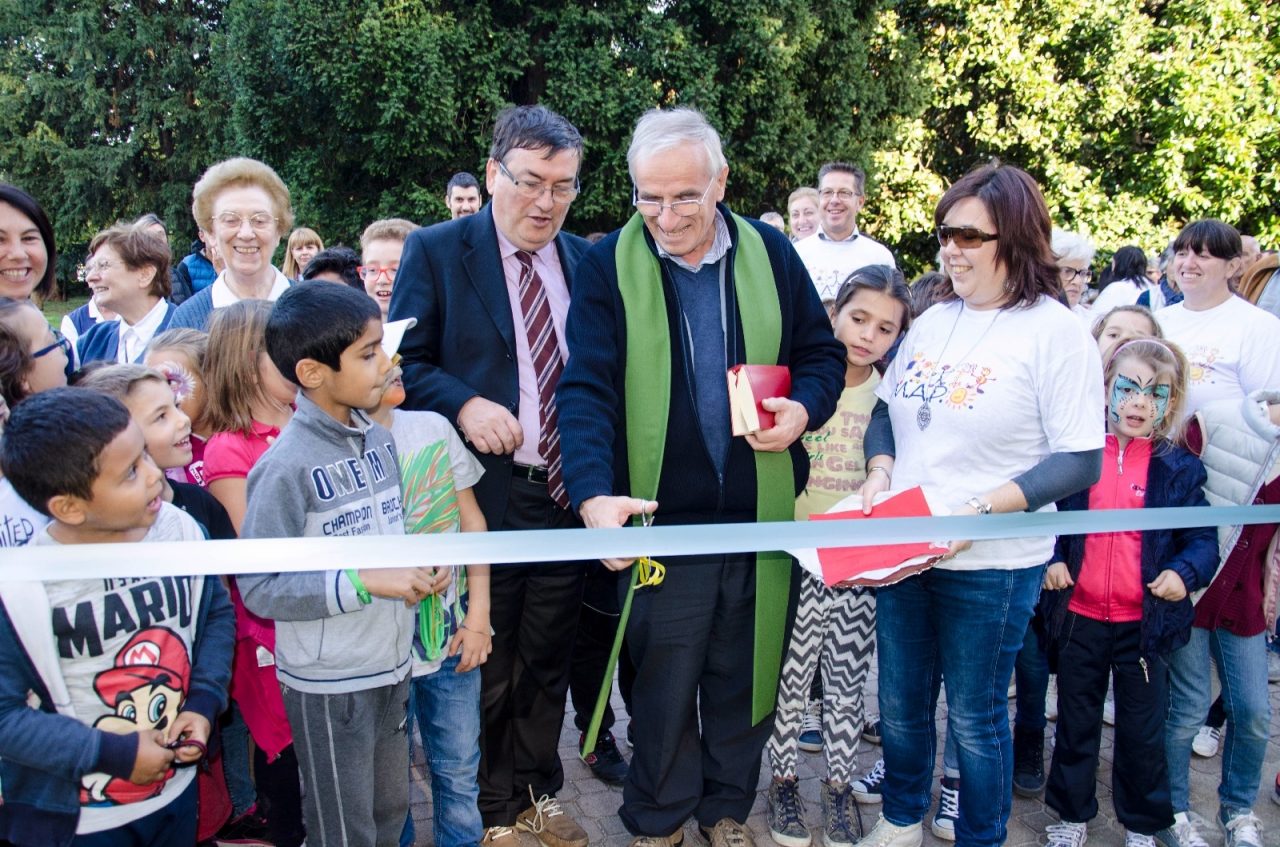 Centro Mamma Rita: inaugurato il nuovo parco giochi – VIDEO