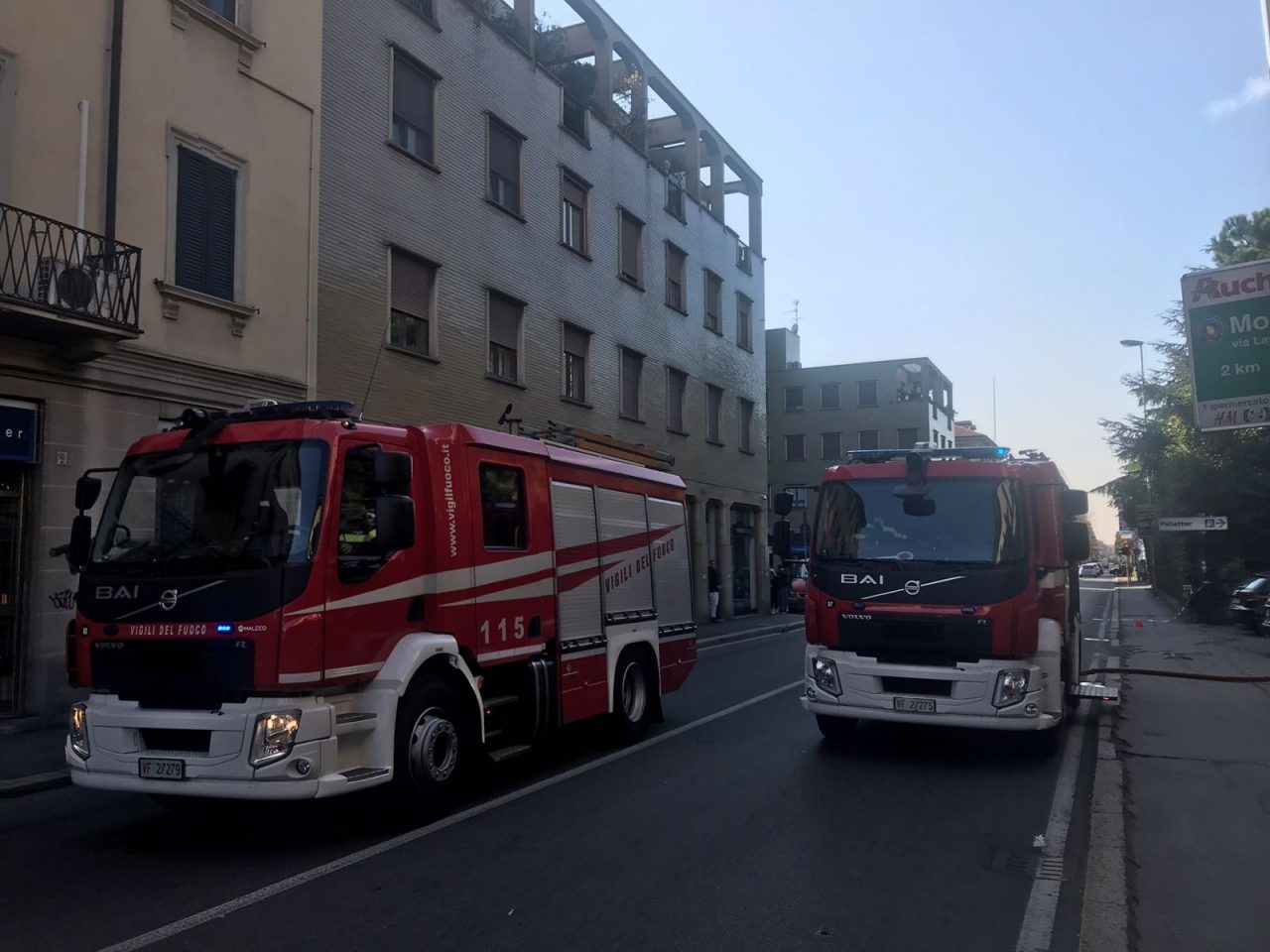 Incendio nell’ex convento Buon Pastore – FOTO e VIDEO