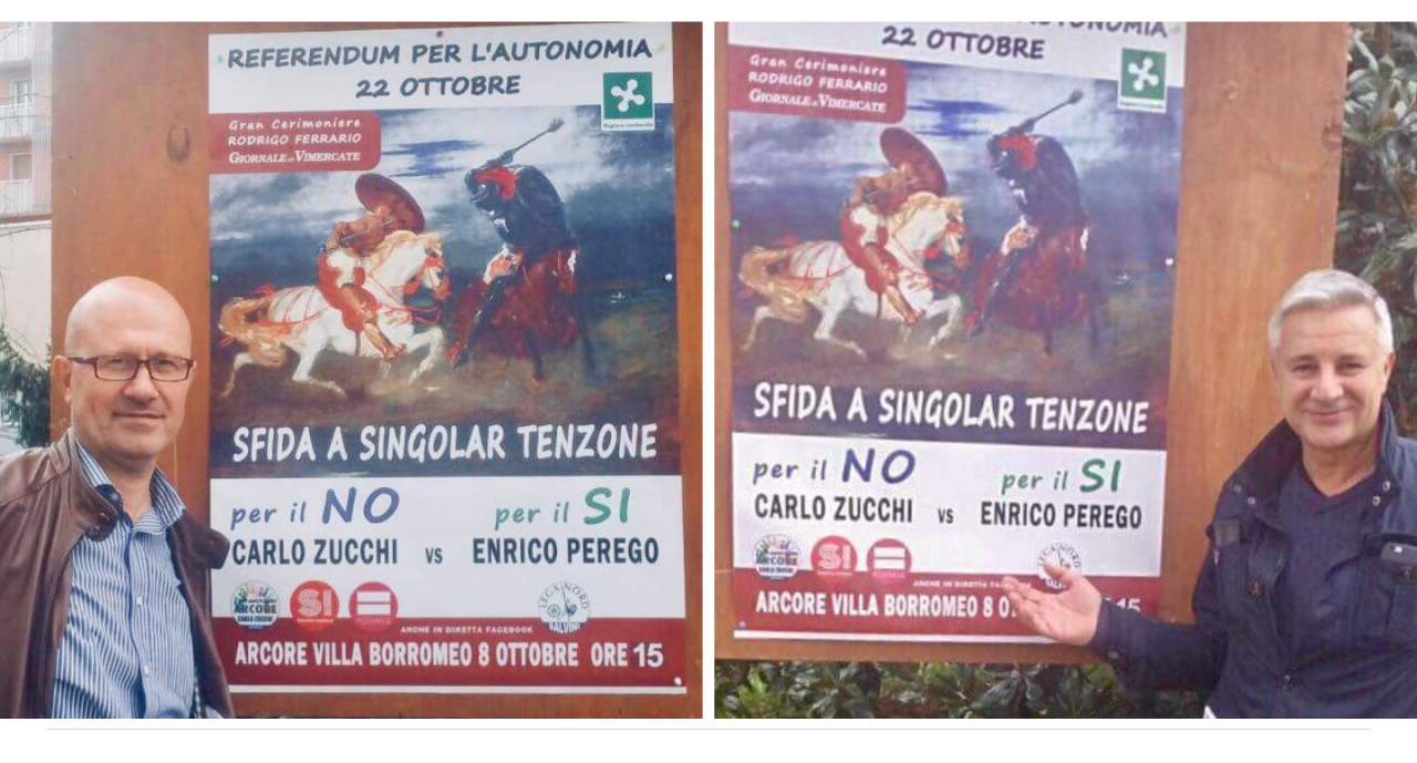 Arcore, Perego e Zucchi si sfidano sul Referendum