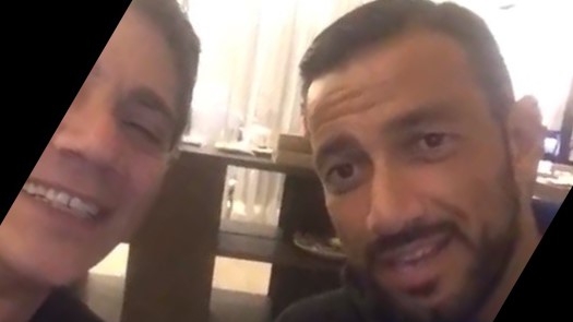 Lissone, Fabio Quagliarella tifa “Campagnola” – VIDEO