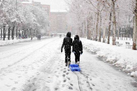 Arriva l’inverno freddo e neve fino a bassa quota