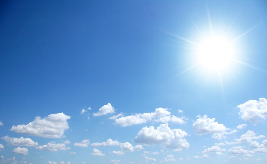 Previsioni meteo weekend: domenica sole!