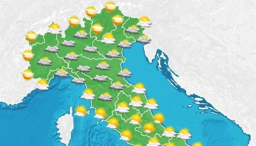 Nel weekend il ritorno della pioggia