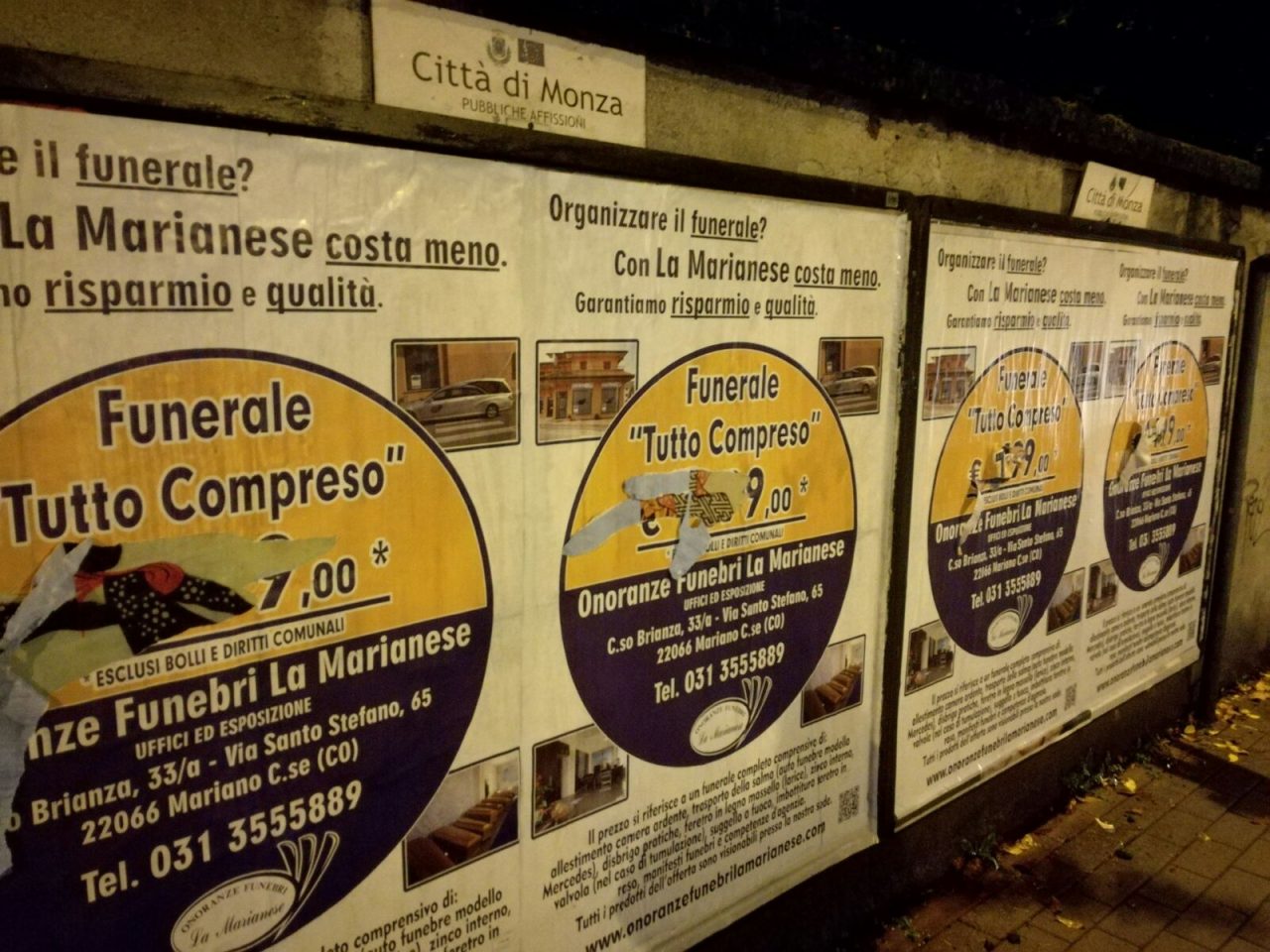 Il funerale low cost che fa arrabbiare i concorrenti