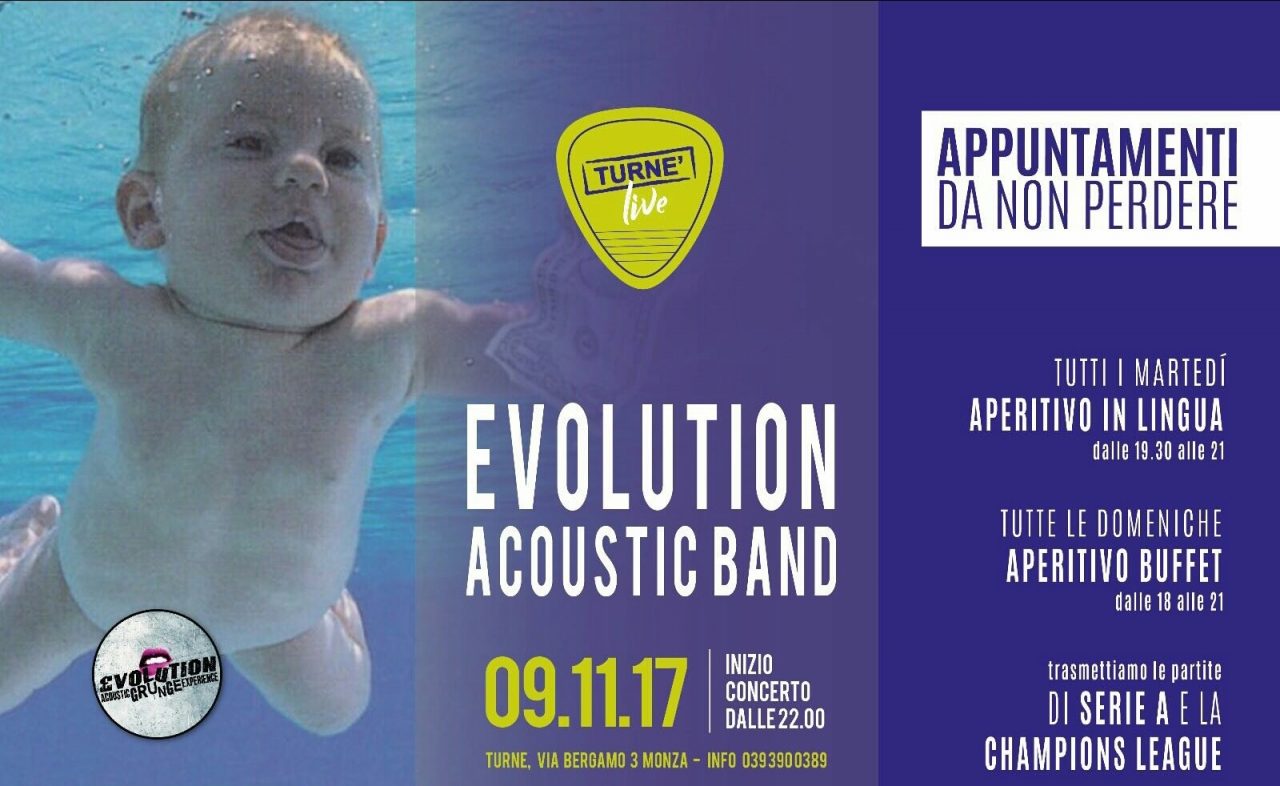Al Turnè gli Evolution “raccontano” la storia del grunge. In acustico
