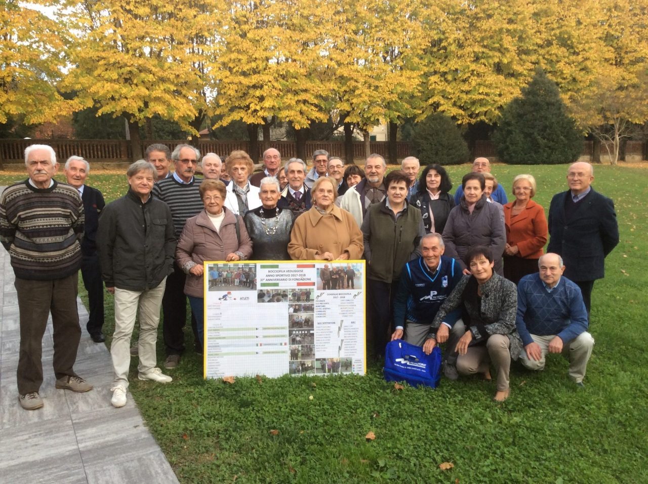 Pranzo sociale e premiazioni per la Bocciofila Veduggese