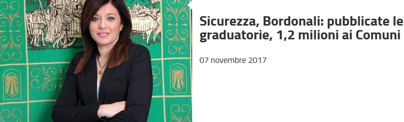 Sicurezza nei Comuni in arrivo fondi per Lissone e Usmate