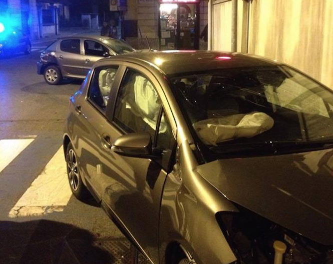 A Macherio scontro tra auto, due feriti – LE FOTO