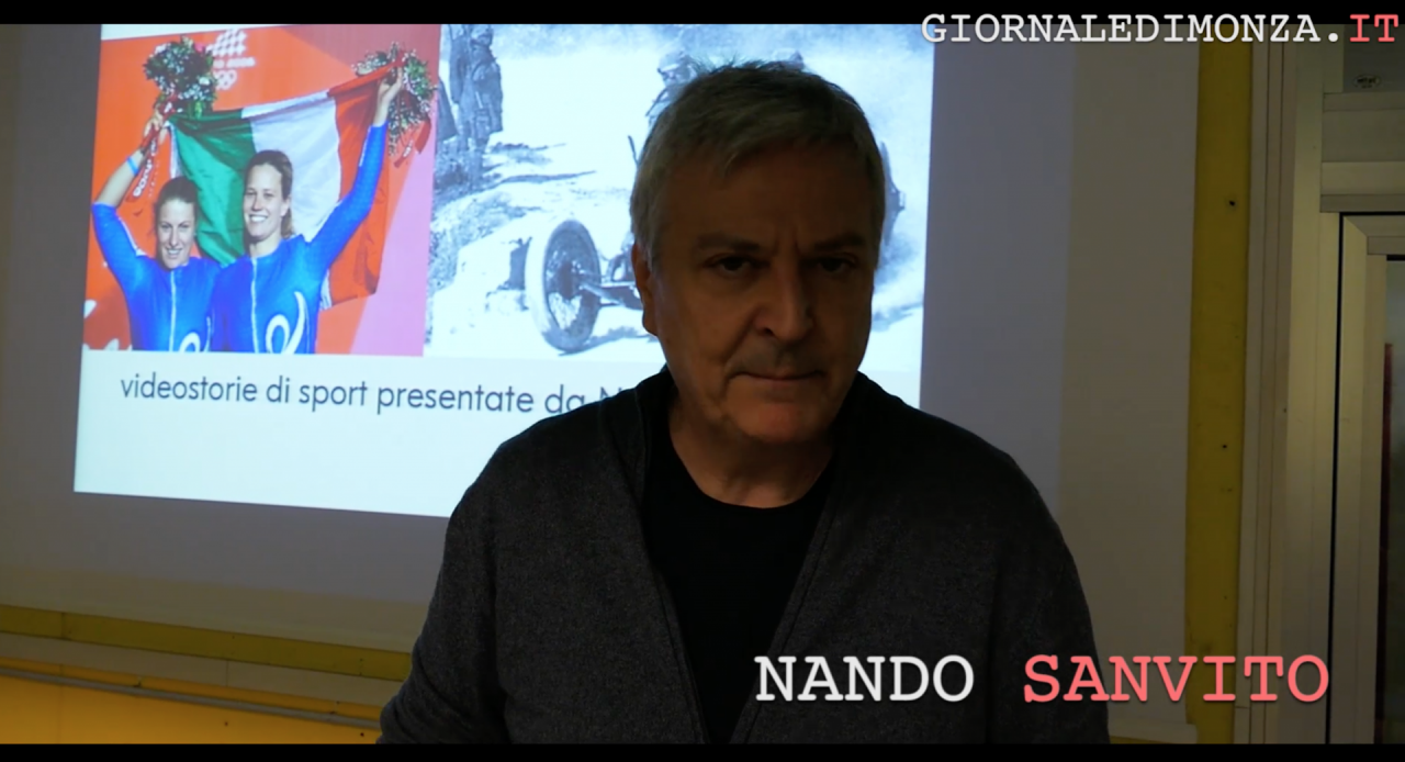 Nando Sanvito al Liceo Carlo Porta per “Insieme al Traguardo” – VIDEO