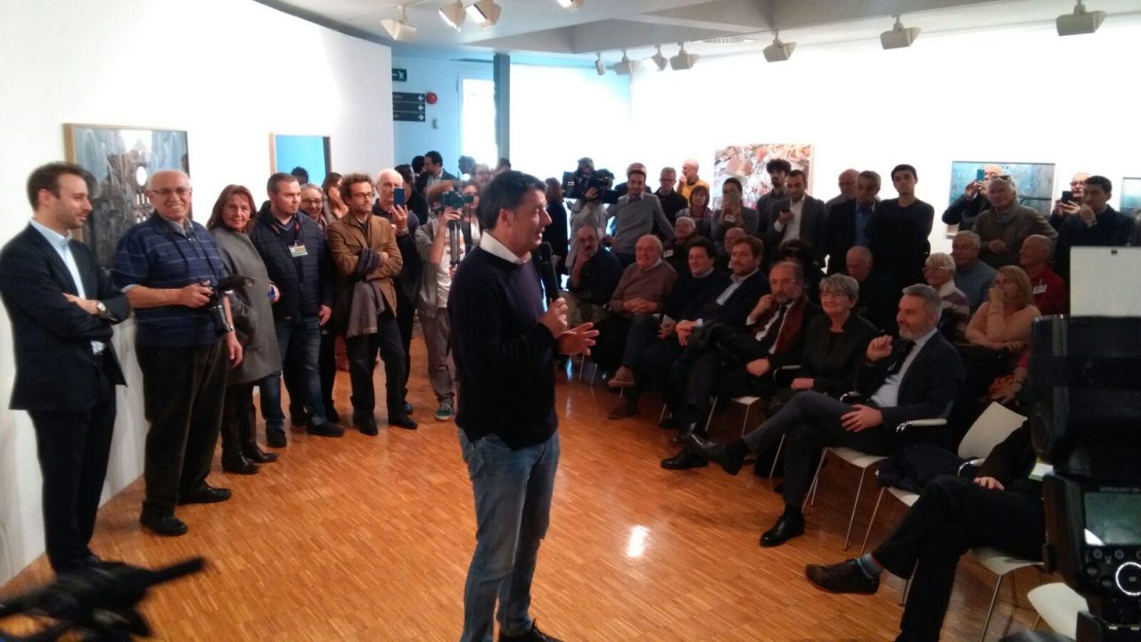 Matteo Renzi al Mac di Lissone FOTO E VIDEO